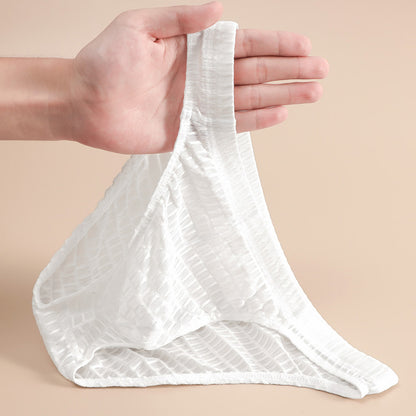 Breathable perforated briefs