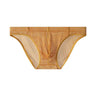 Transparent vertical striped briefs