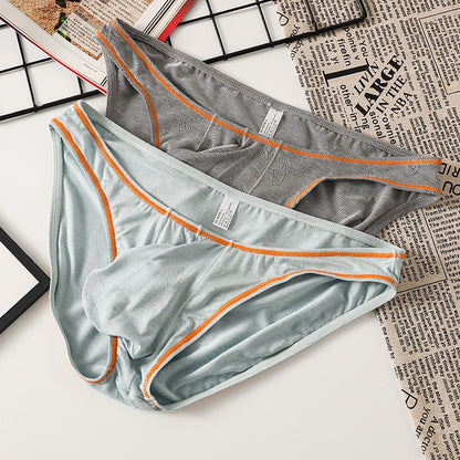 QS Contrasting Trim Breathable Cotton Briefs