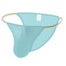 Multicolor Thin Ribbon Waist Ultra Sheer Low Rise Men's Briefs