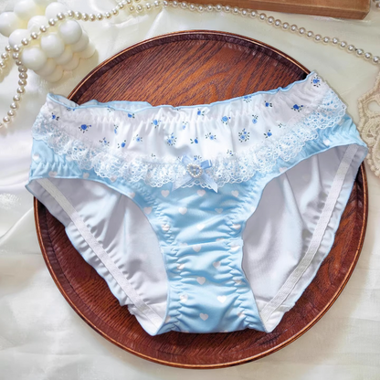 QS Sweet Printed Silky Briefs