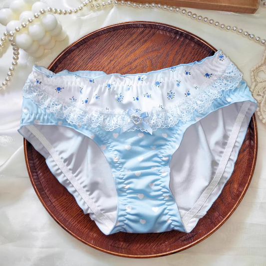 QS Sweet Printed Silky Briefs