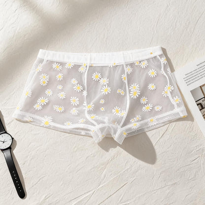 ZD Sheer Daisy Boxer Briefs