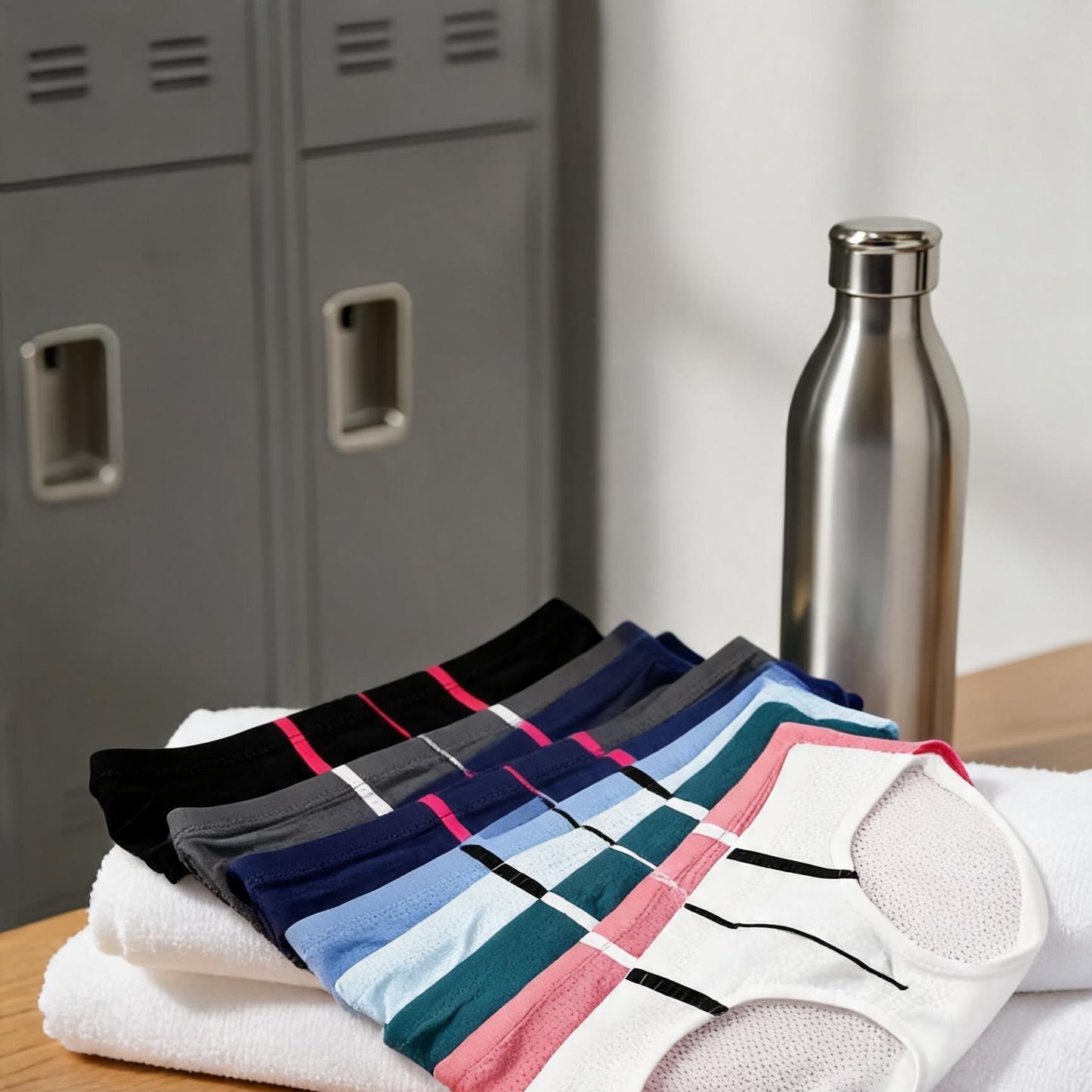 ZD Vertical Stripe Sexy Briefs