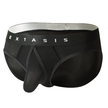 Letter Waistband Pouch Contoured Briefs