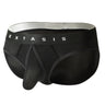 Letter Waistband Pouch Contoured Briefs