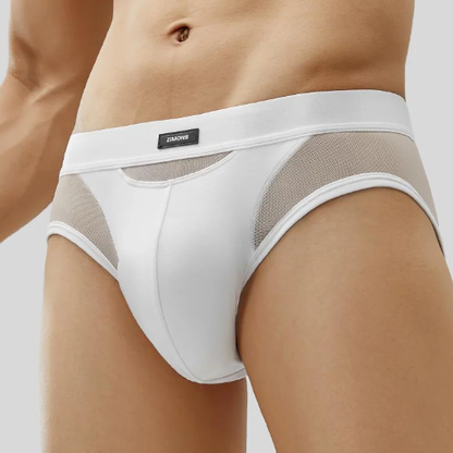 Mechanical style paneled briefs