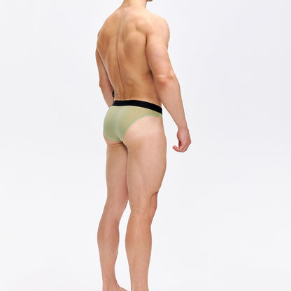 Simple multi-color semi-transparent stretch underwear