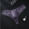 ZD Satin Lace Patchwork Thong