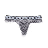 ZD Trendy Waistband Printed Thong