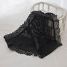 QS Semi-transparent Lace Trim Panties