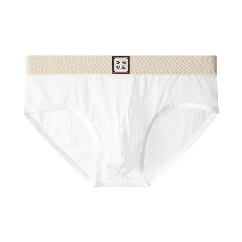 Transparent striped comfort underwear