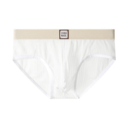 Transparent striped comfort underwear