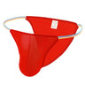 Multicolor Thin Ribbon Waist Ultra Sheer Low Rise Men's Briefs