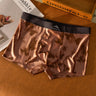QS Luxury Butterfly Satin Boxer Briefs
