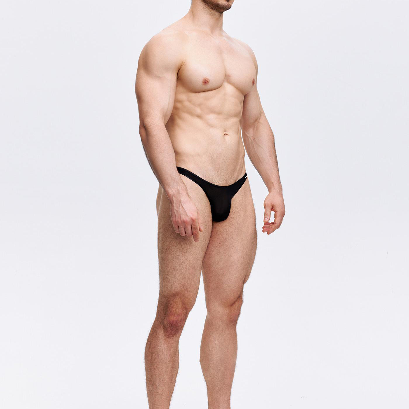Transparent seamless edge sealing briefs