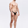 Transparent seamless edge sealing briefs