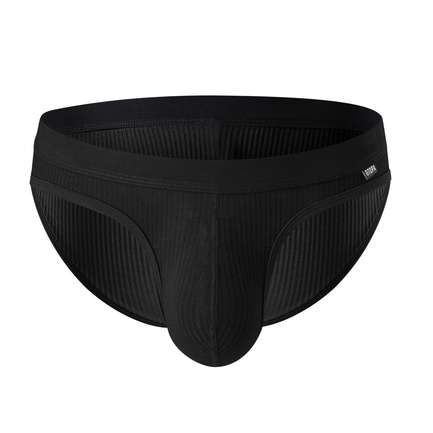 QS Ribbed Color Clashing Cotton Briefs