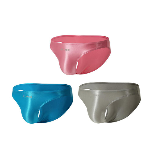 Glossy silky sexy briefs