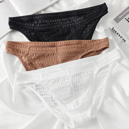 Breathable perforated briefs