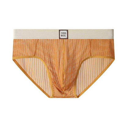 Transparent striped comfort underwear