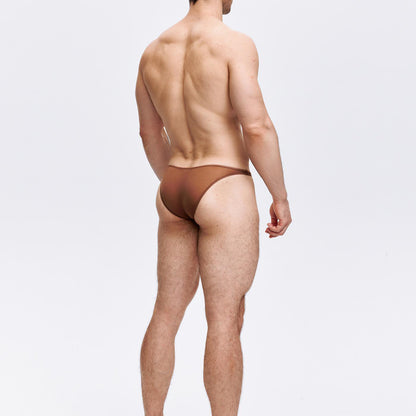 Transparent seamless edge sealing briefs