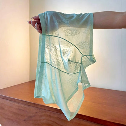 QS Sheer Mesh Sexy Lace Boxer Briefs