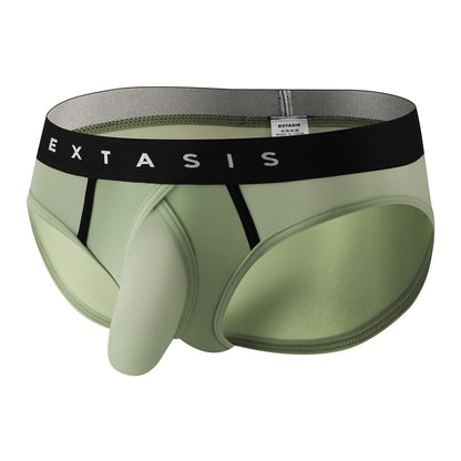 Letter Waistband Pouch Contoured Briefs
