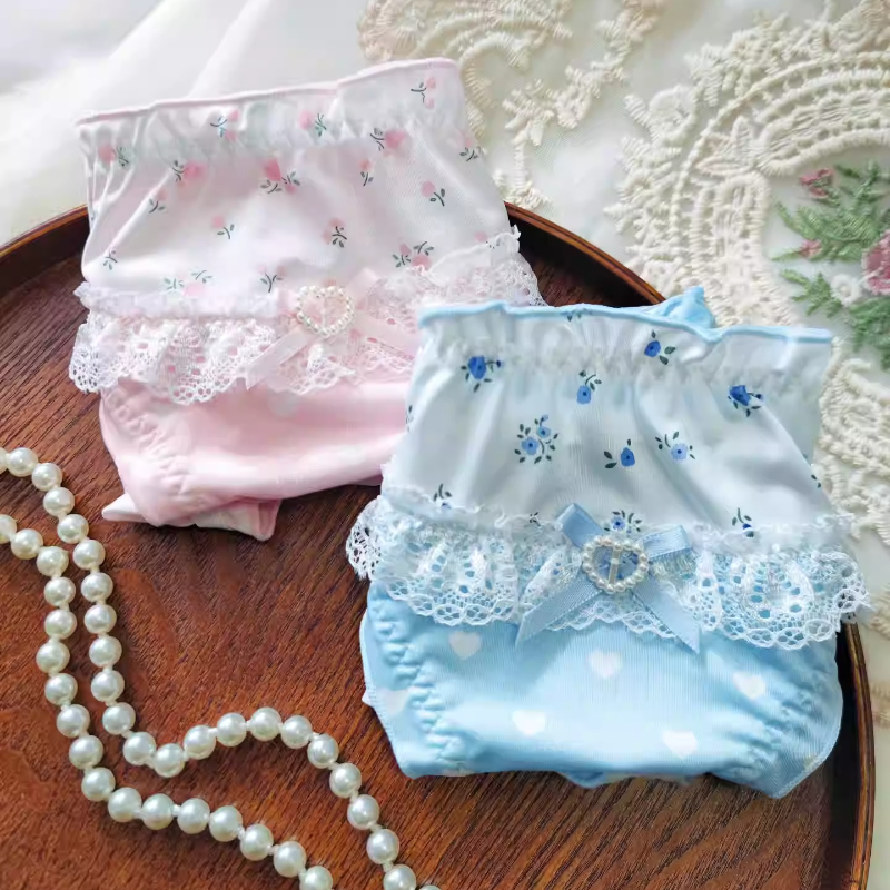 QS Sweet Printed Silky Briefs (4 Packs)