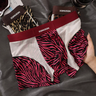 QS Leopard Print Patchwork Stretch Comfort Boxer Shorts