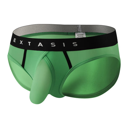 Letter Waistband Pouch Contoured Briefs