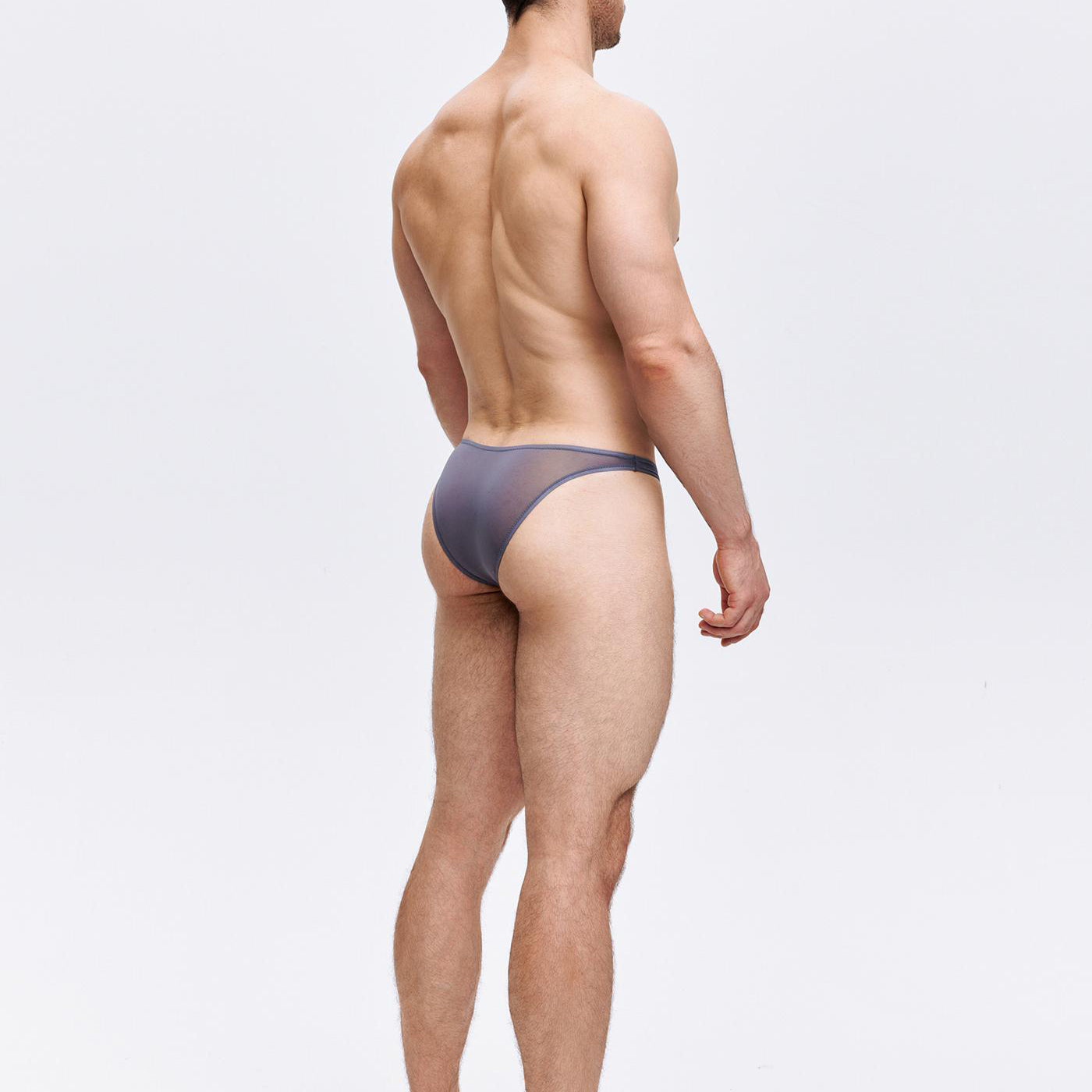 Transparent seamless edge sealing briefs
