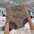 High-Waist Lace Jacquard Shaping Briefs