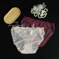 ZD Eyelash Lace Comfort Briefs