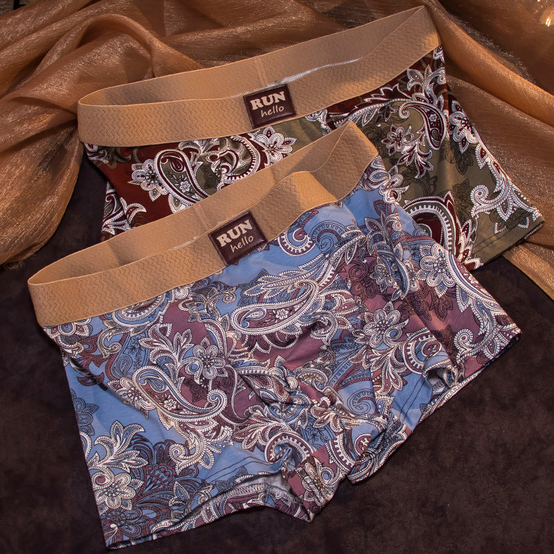 ZDTrend Print Cotton Briefs