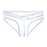Cross-waist belt sexy transparent brief