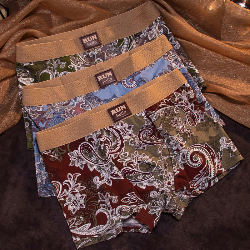ZDTrend Print Cotton Briefs
