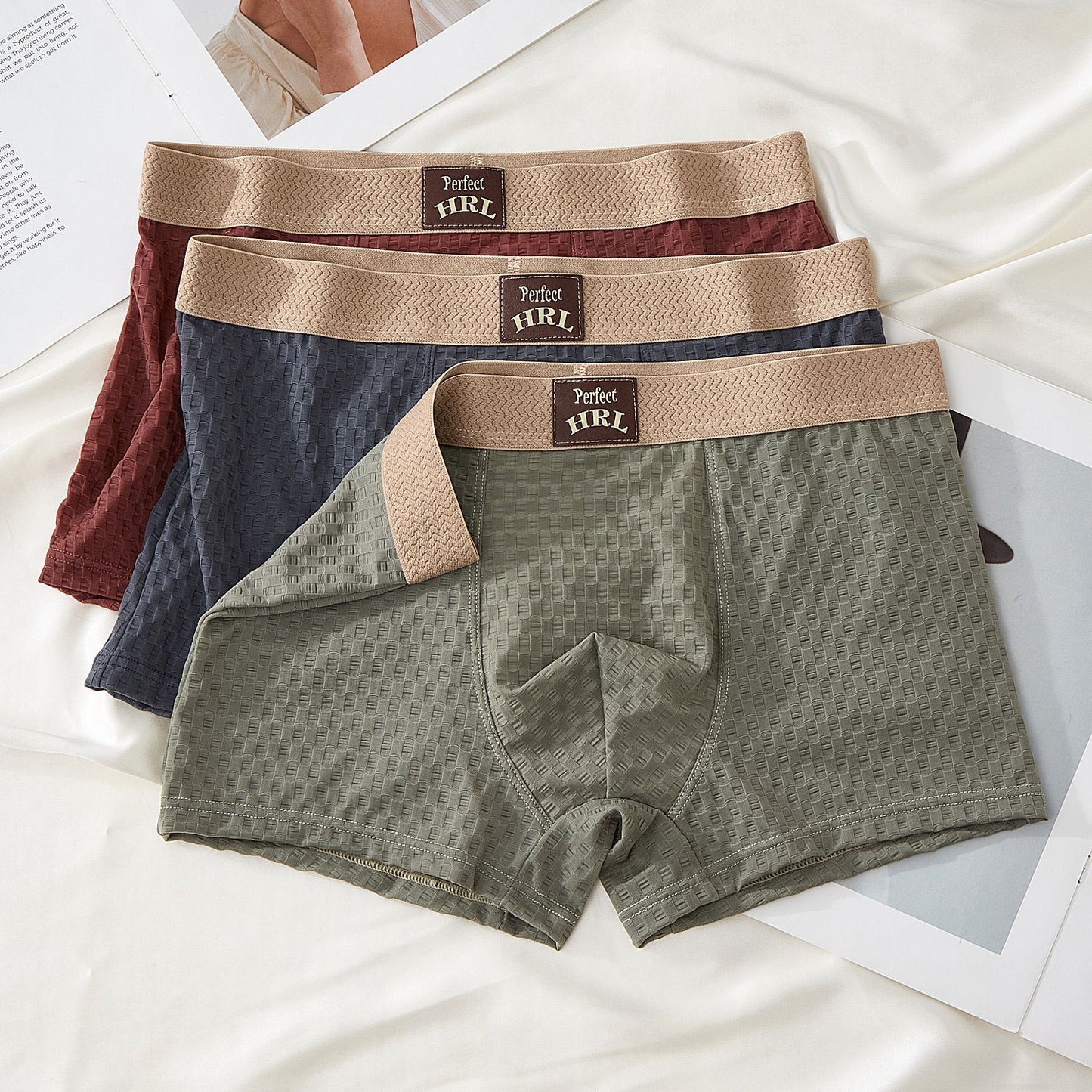 ZD Check Breathable Cotton Briefs