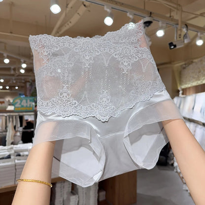Mesh Lace High-Waist Breathable Shaping Boyshorts