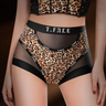 Mesh panel tummy control and hip lift panties