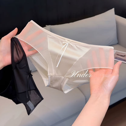 ZD Mesh Satin Ballet Briefs