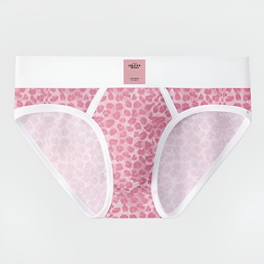 Textured Mesh Low-Rise Briefs