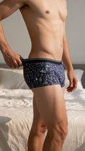 ZD Men's Pictographic Print Boxer Briefs