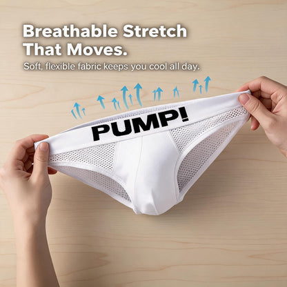 ZD Sweat-Wicking Anti-Bacterial Mesh Briefs