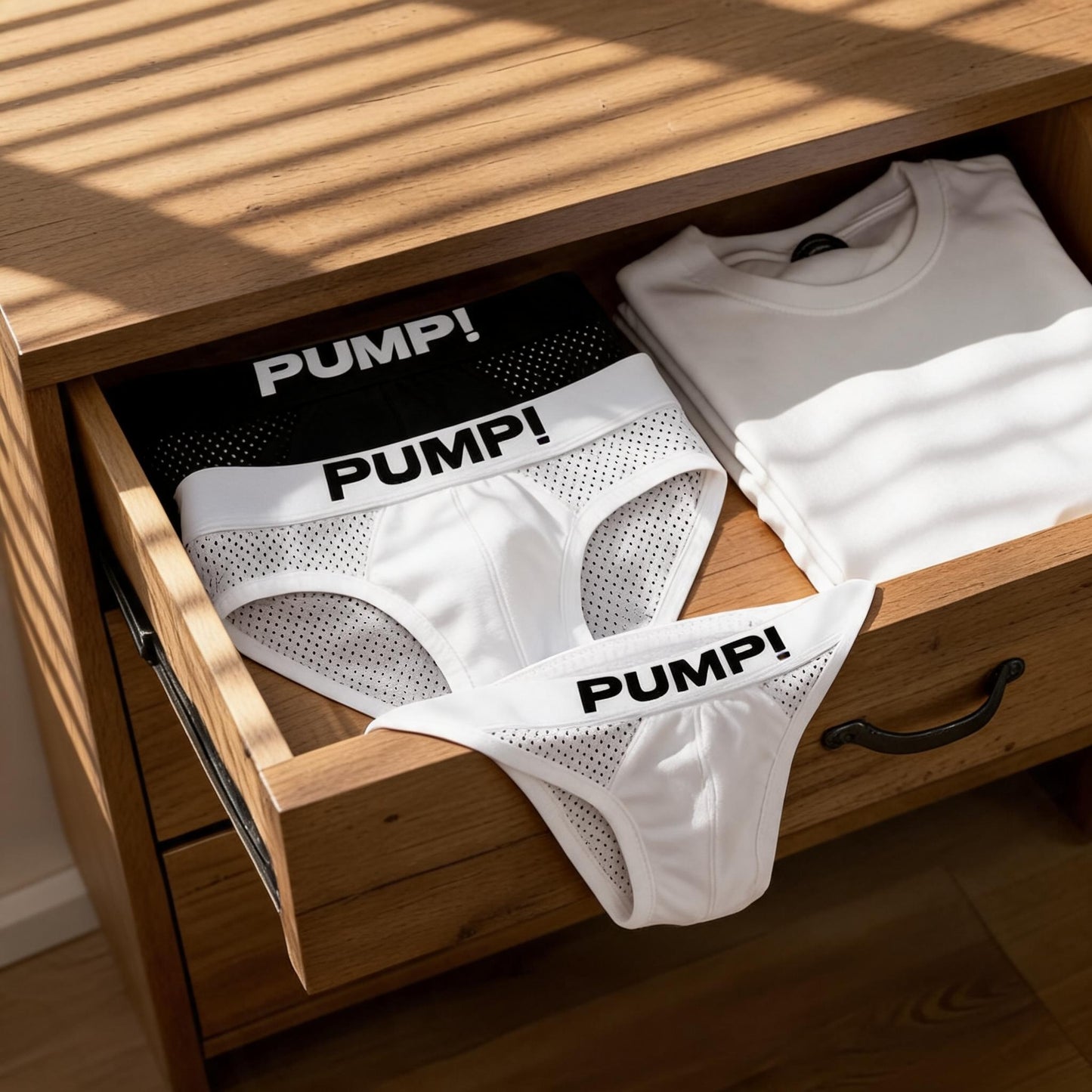 ZD Sweat-Wicking Anti-Bacterial Mesh Briefs