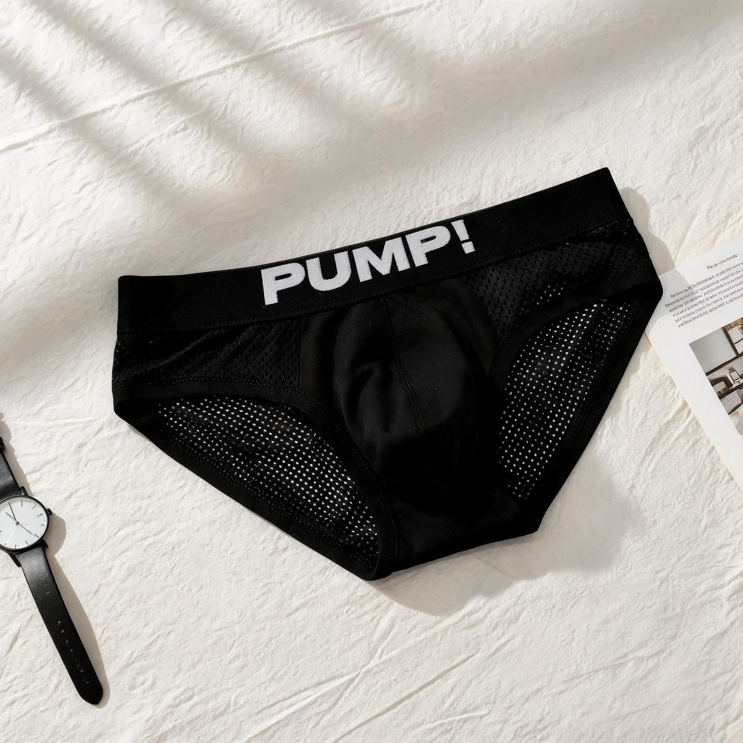ZD Sweat-Wicking Anti-Bacterial Mesh Briefs