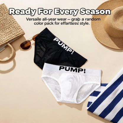 ZD Sweat-Wicking Anti-Bacterial Mesh Briefs