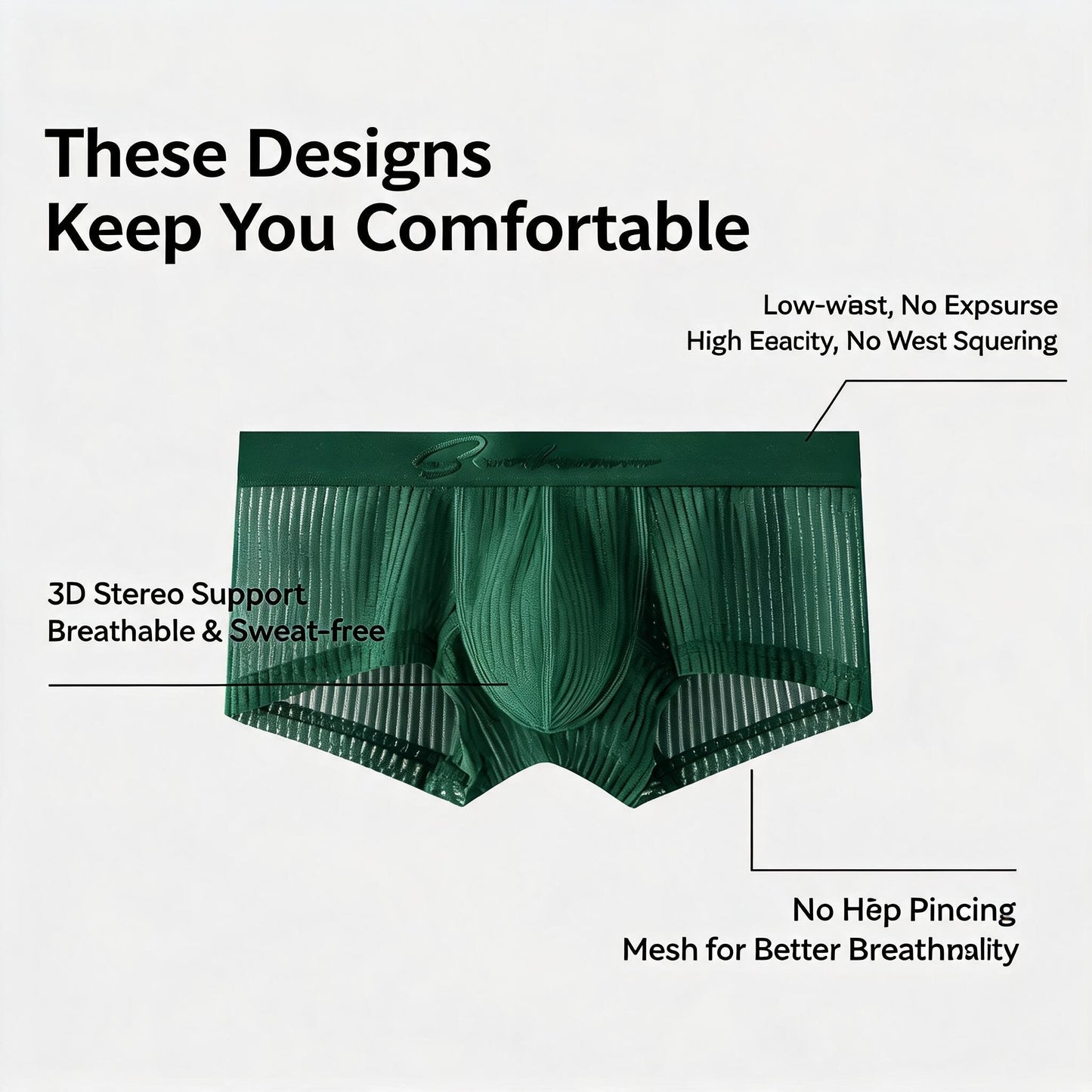 ZD Mesh Comfort Boxer Briefs