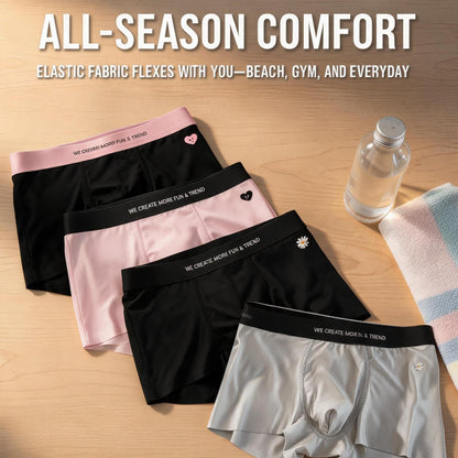 ZDIce Silk Modal Heart Briefs