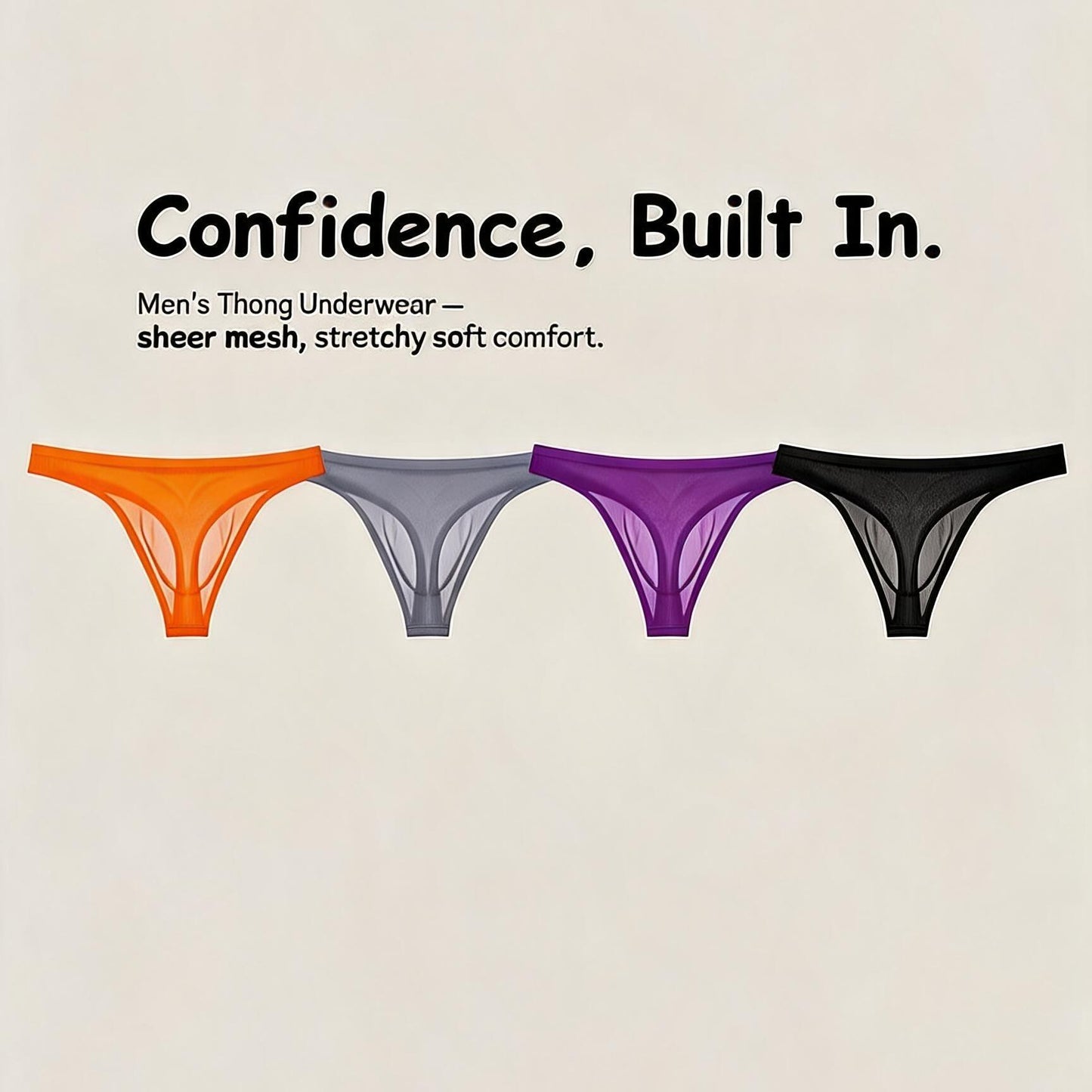 ZDTech-Stretch Thong
